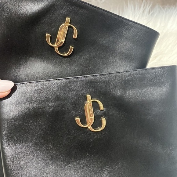 Jimmy Choo Shiny calfskin Mahesa 85 Knee high boots size‎ 38.5 - Picture 7 of 13